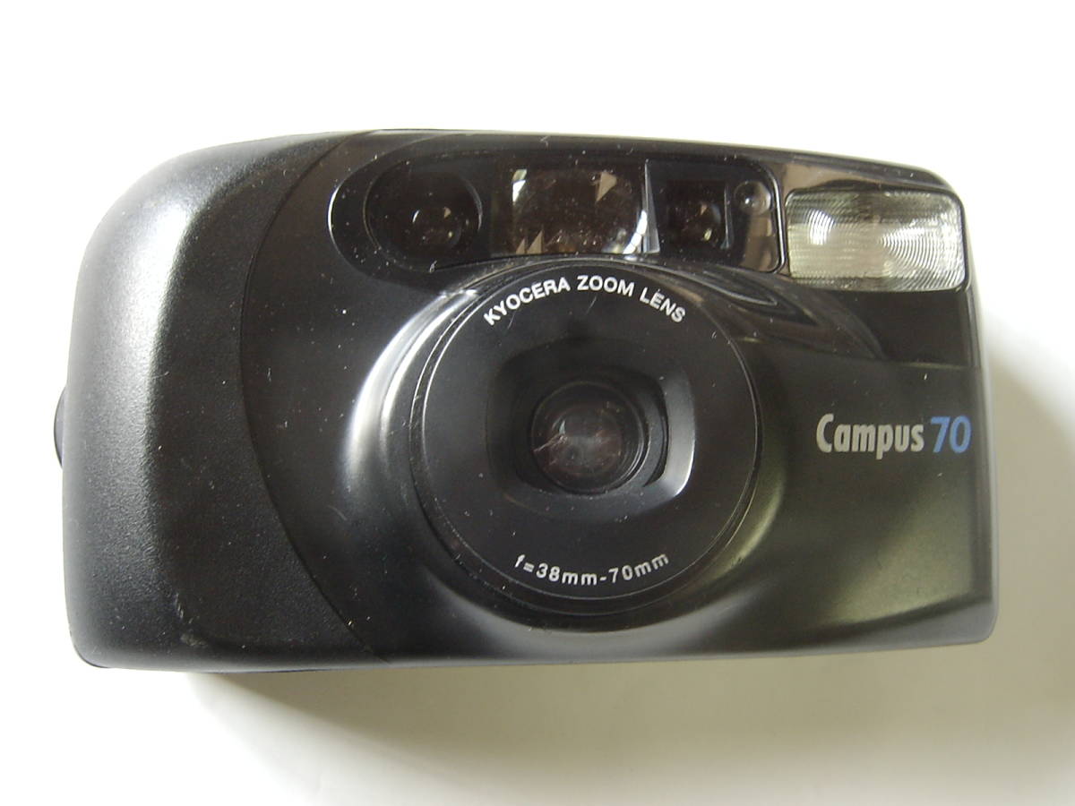 ♪ フィルムカメラ KYOCERA Campus 70 ジャンク・電池蓋破損 ♪拍卖