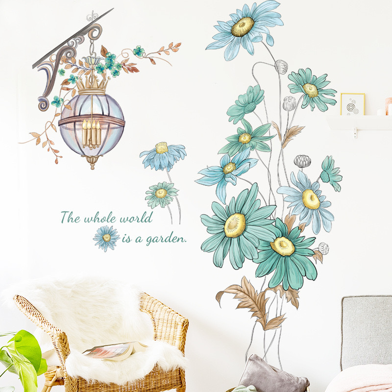 hesperus ウォールステッカー YAD079 ガーデン 花 植物 自然 癒す DIY 壁紙 インテリアシート 剥がせるシール 送料無料拍卖