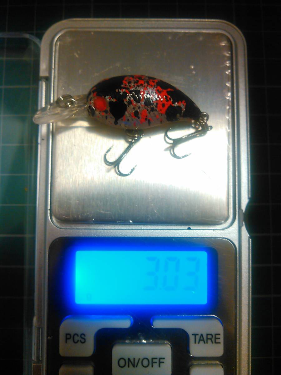 小型クランクベイト 50mm 3g カラー2 検)ハゼクランク トラウト 管理釣り場 野池 ブルーギル クラッピー ブラックバス ニゴイ スモール拍卖