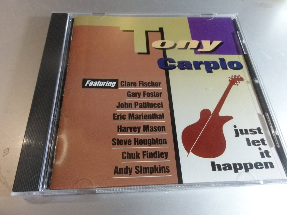 TONY CARPIO トニーカルピオ JUST LET IT HAPPEN 国内盤拍卖