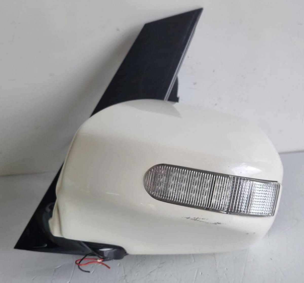 トヨタ アルファード ANH15W ドアミラー 左 (042 ホワイトパール)拍卖