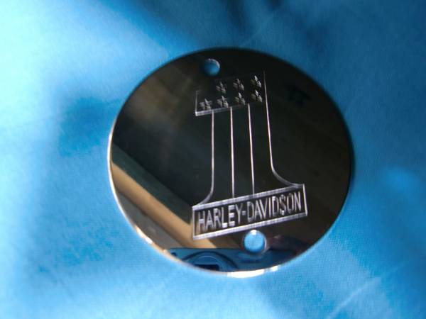 NO1 ハーレー ポイントカバー 縦2穴.当時物(ハーレービンテージ(在庫のみ (特価在庫のみ)拍卖