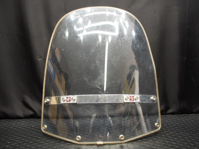 スズキ純正オプション スクリーン 風防フーボウ シールド バイザー当時 当時物バーディ 蘭 薔薇 チャンス ジェンマ拍卖