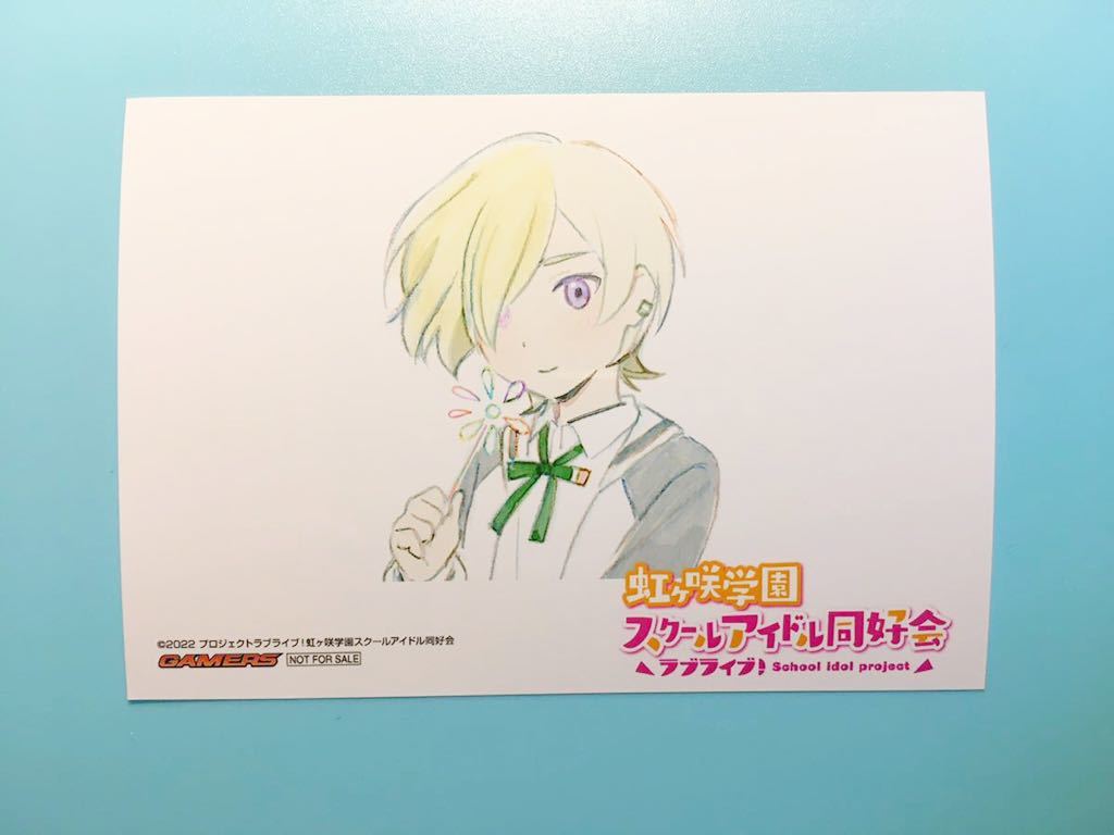 ミアテイラー【ラブライブ 虹ヶ咲学園スクールアイドル同好会】お台場 ゲーマーズ ブロマイド ED 夢が僕らの太陽さ 抽選 特典 めばち 5th拍卖