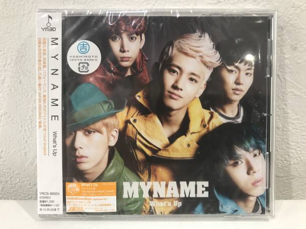 ★【K-POP CDシングル】MYNAME(マイネーム) What's Up(ホワッツ アップ)★新品 拍卖