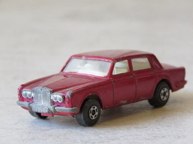 当時物 ロールスロイス シルバーシャドウ マッチボックス ミニカー イングランド製/アンティーク*ビンテージ*旧車*レトロ*絶版*ネオクラ拍卖