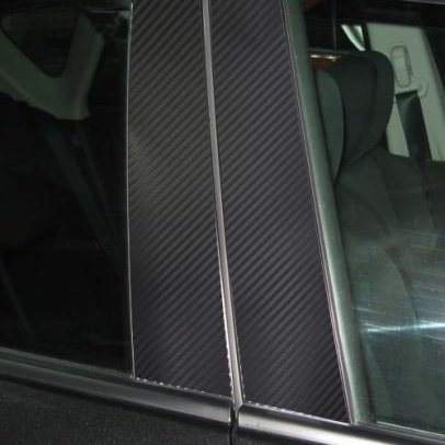 【送料無料!ハセプロ】アートシートピラー/ノーマルカット/ブラック (MS-PMA24F) 8Pセット★MAZDA アクセラスポーツ BL5FW/BLEAW H21/6~拍卖