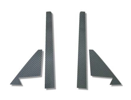 【送料無料!ハセプロ】★アートシートピラー/ノーマルカット/ブラック (MS-PM30) 4Pセット★MITSUBISHI パジェロ V87W HH18/10~H20/10拍卖