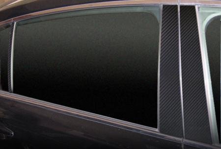 【送料無料!ハセプロ】アートシートピラー/ノーマルカット/ブラック (MS-PL3) 6Pセット★レクサス GS350 GRS191/GRS196 H17/8~拍卖