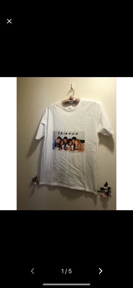新品未使用 海外ドラマ FRIENDS TシャツプリントTシャツ 半袖Tシャツ サイズMユニセックス拍卖