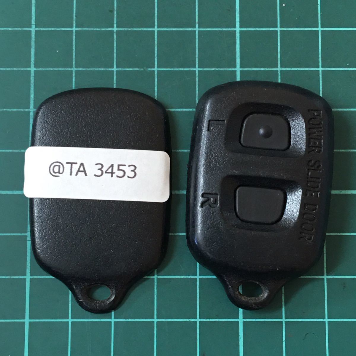 @TA3453 トヨタ純正 キーレス リモコン シエンタ アルファード エスティマ ANH10 ACR30 ACR40 MCR30スライドドア パワースライド 2ボタン拍卖