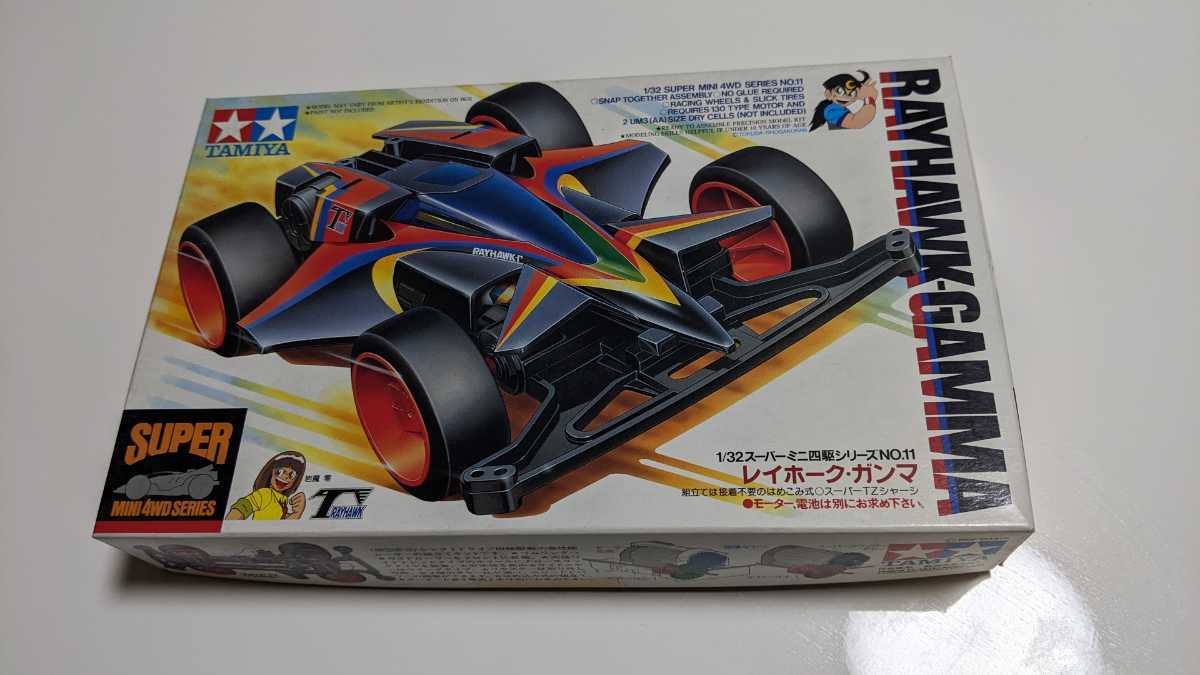 未組立 レイホーク ガンマ ミニ四駆 タミヤ 当時物 タミヤ ミニ四駆 レイホークガンマ ブーメラン アストロ拍卖