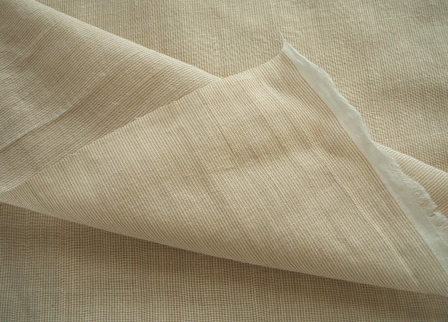 CHECK&STRIPE★薄手のワッシャーストライプ・オフ×モカ②★2m拍卖