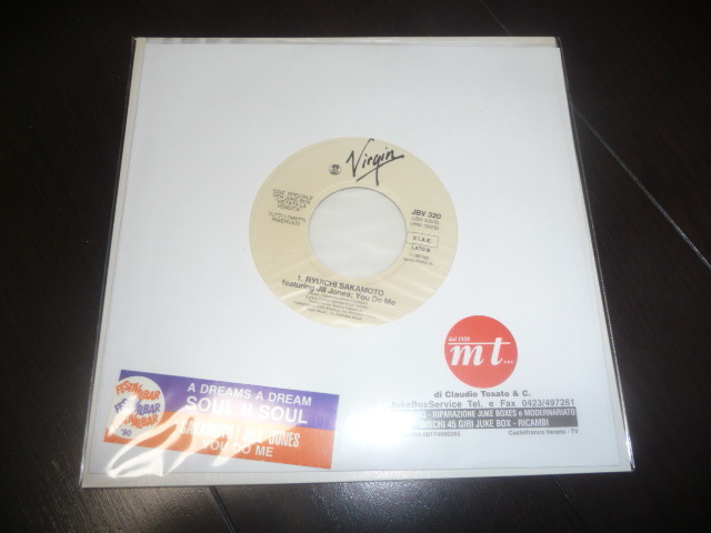 坂本龍一/You Do Me イタリア 7インチ拍卖