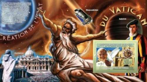 ギニア切手『バチカン』2009拍卖