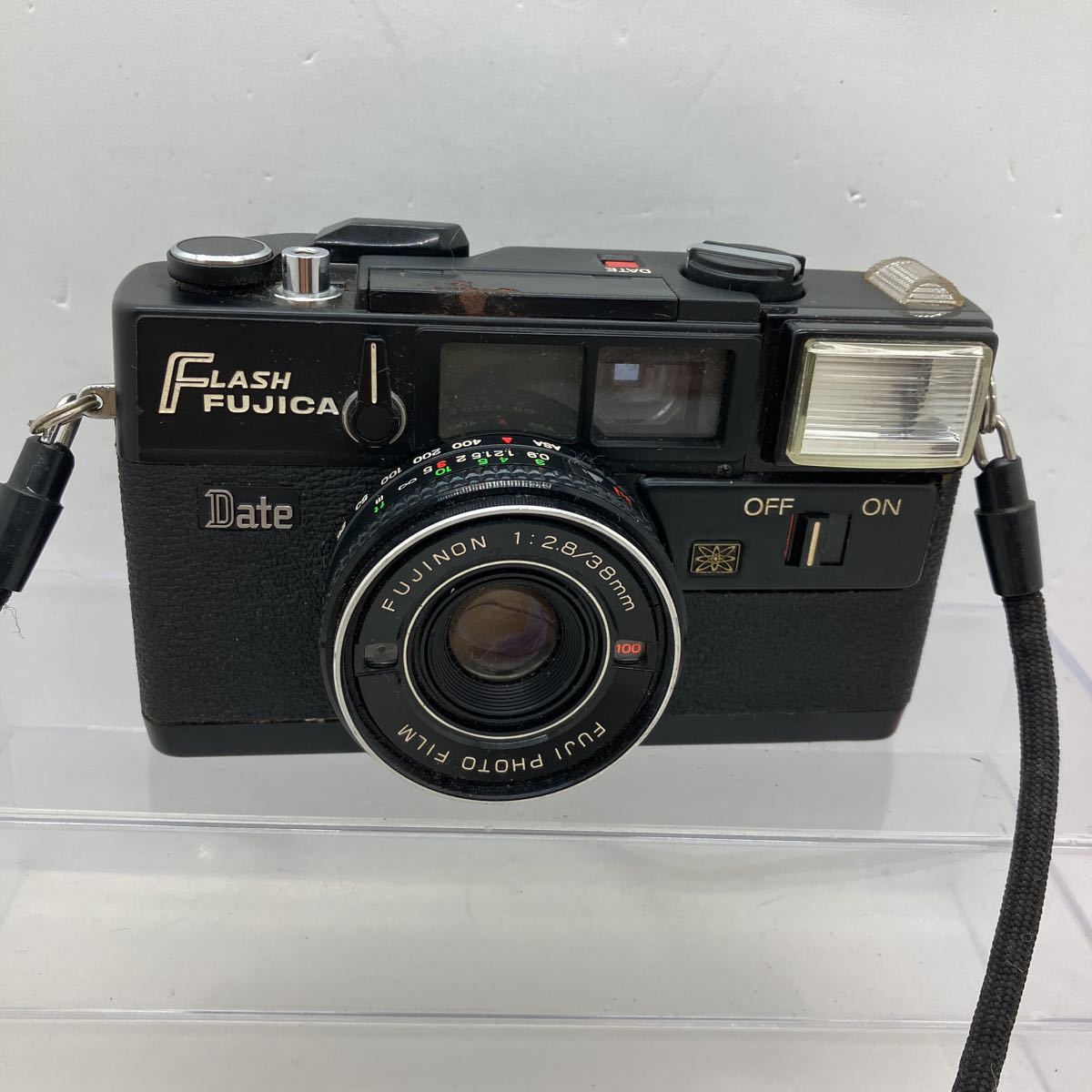 カメラ コンパクトフィルムカメラ FLASH FUJICA フジカ DATE 38mm Y1拍卖