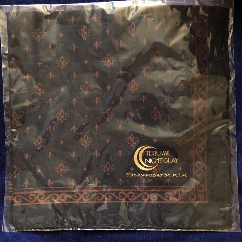 *激レア*「TERU ME NIGHT GLAY」 20th Anniversary Special Live ハンカチ拍卖
