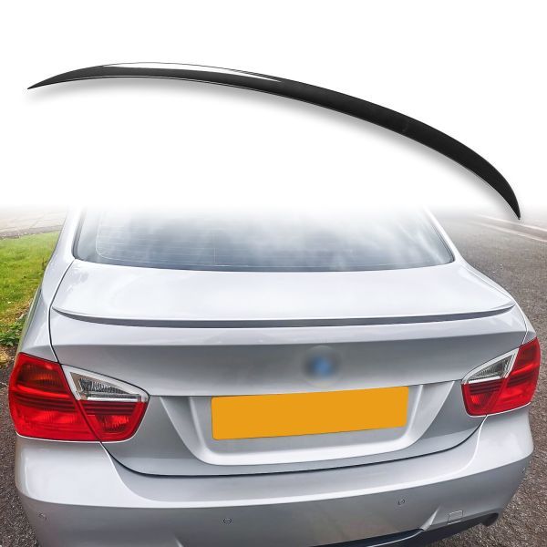 純正色塗装 ABS製 トランクスポイラー BMW用 3シリーズ E90用 M3タイプ ポン付け カラーコード:668 QTS-27147拍卖