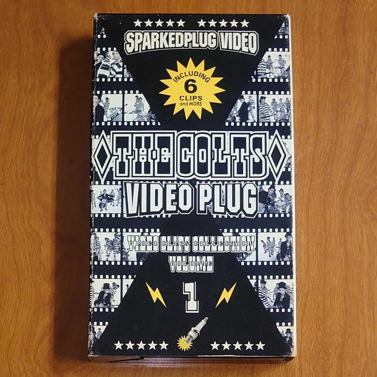 THE COLTS VIDEO PLUG ビデオ CLIPS COLLECTION Vol.1 VHS ※ジャンク品…k-233/FHVE1144/ザ・コルツ/mackshow/マックショウ 拍卖