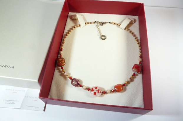 β Venetian glass ベネチアングラス ANTICA MURRINA ネックレス β アンティカ ムリーナ ベネチアンガラス ベネチアン ヴェネチアン拍卖