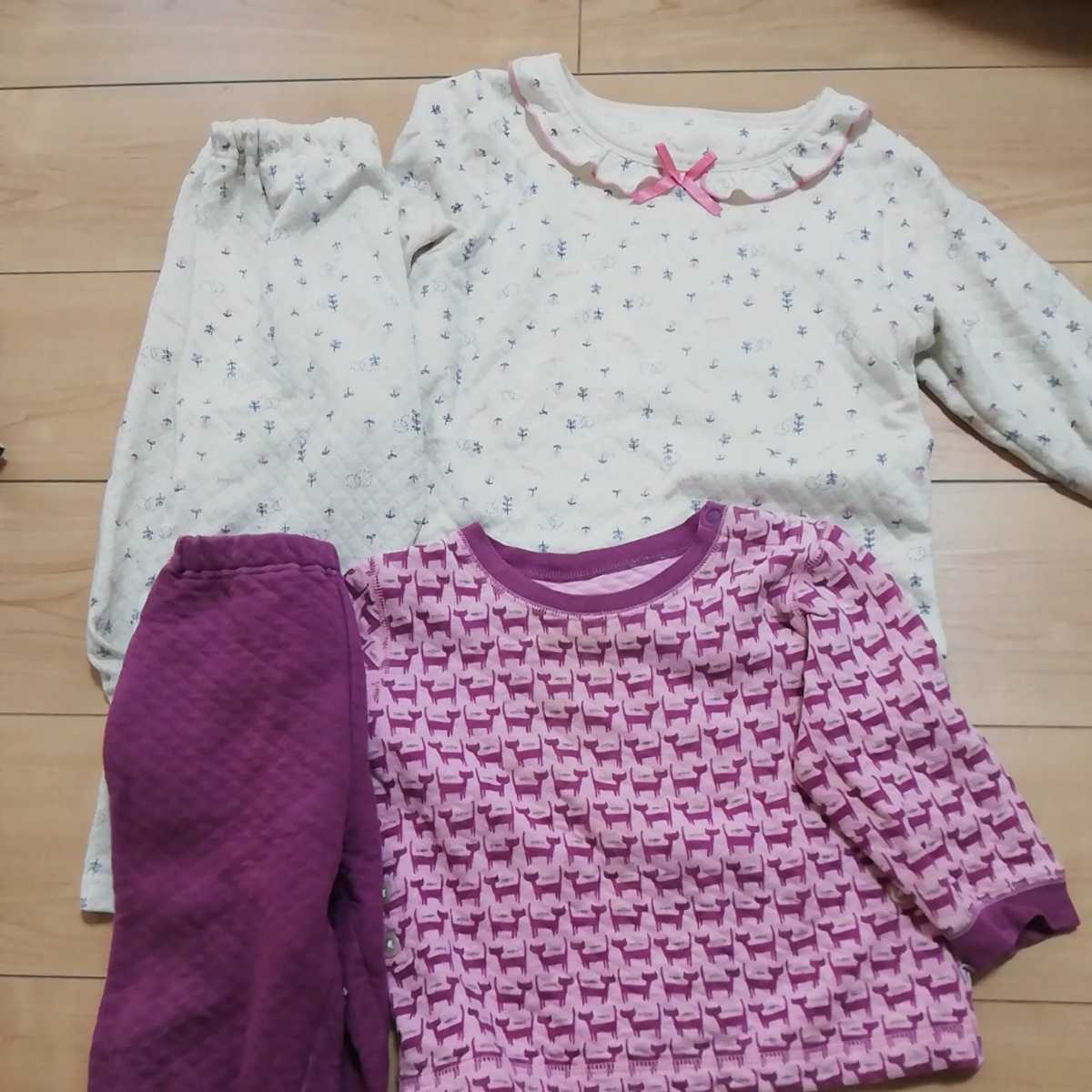 パジャマ 2点セット まとめ売り 90 100 長袖拍卖