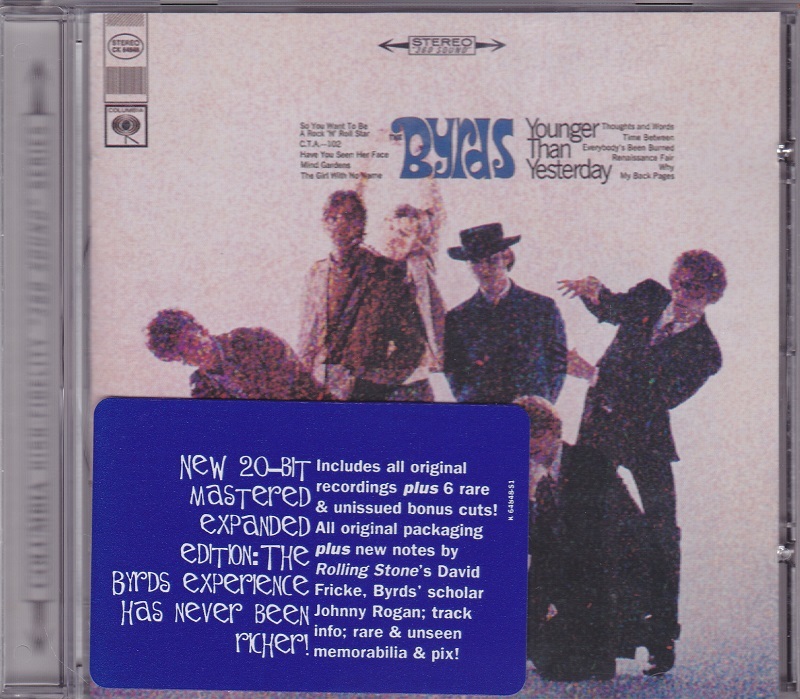 ■中古品■The Byrds バーズ/younger than yesterday(USED CD) Patti Smith パティ・スミス Bob Dylan ボブ・ディラン拍卖