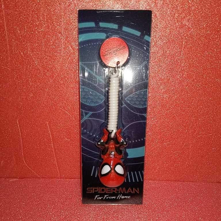 ◆スパイダーマン:ファー・フロム・ホーム くるくるウェブ付 ミニフィギュア ストラップ 前売り特典 ホームカミング ノーウェイホーム拍卖