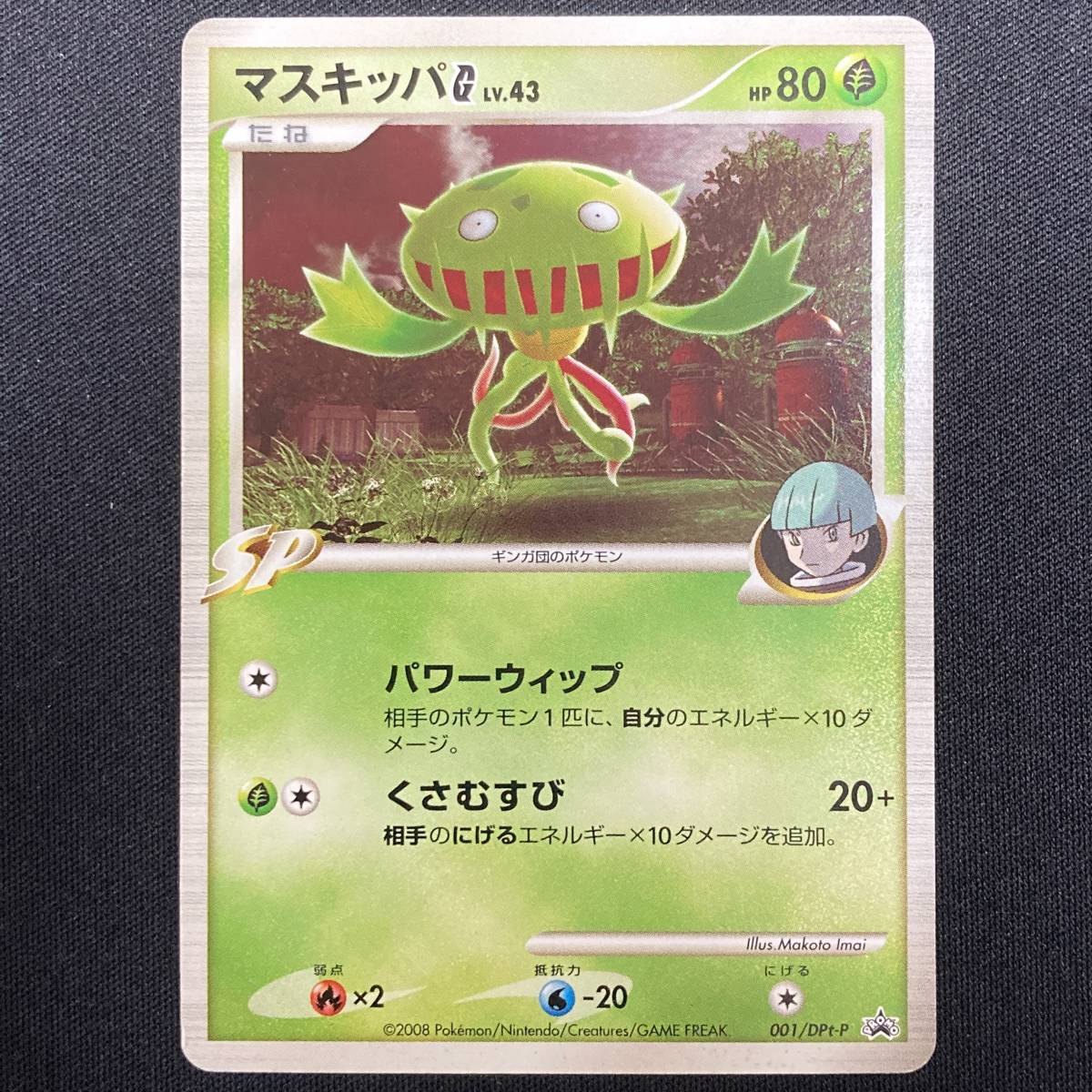 Carnivine G LV.43 001/DPt-P Promo Pokemon Card Japanese ポケモン カード マスキッパG ポケカ プロモ 220127-2拍卖