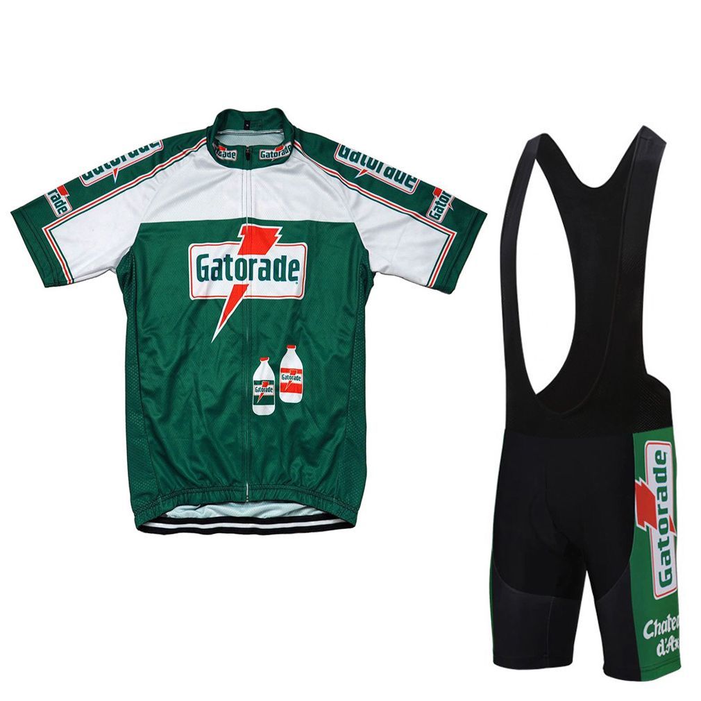 新品 レトロデザイン 上下セット No25 Lサイズ イタリア サイクルジャージ ウェア 半袖 メンズ サイクリング MTB ロードバイク 自転車拍卖