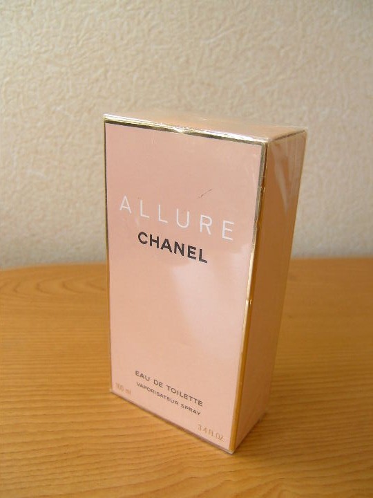 フルボトル!シュリンク未開封品(^^ゞ 100mlトワレ「CHANEL ALLURE:シャネル アリュール」EDT-SP(スプレー)_/_/ 交渉OK、匿名OK! _/_/拍卖