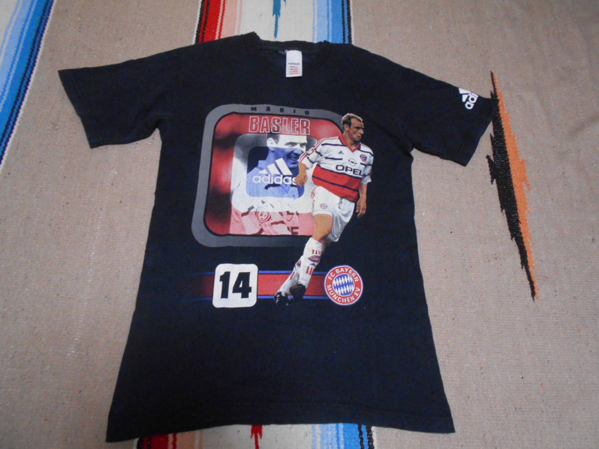 1999年製 ADIDAS MARIO BASLER GERMANY FC BAYERN MUNCHEN FOOTBALL SOCCERアディダス マリオ バスラ― バイエルンミュンヘン サッカー拍卖