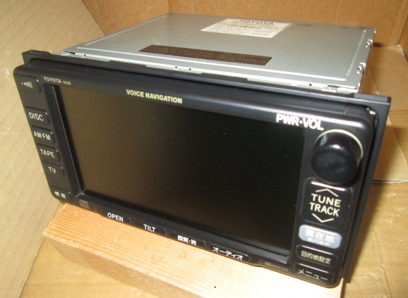 トヨタ/TOYOTA ウィンダム ワイドマルチAVステーション ナビモニター&CD&カセット 16028拍卖