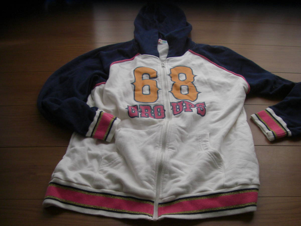 JOKYGAL L ジップパーカーしみあり拍卖