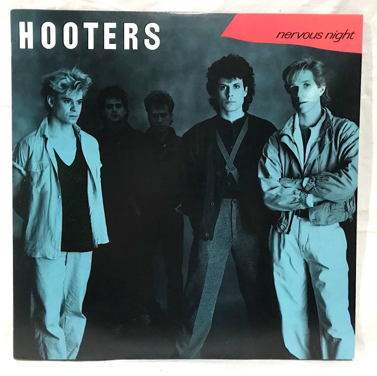 LP【ROCK/POPS/80's】HOOTERS/Nervous Night/国内盤/フーターズ/眠れぬ夜/80s拍卖