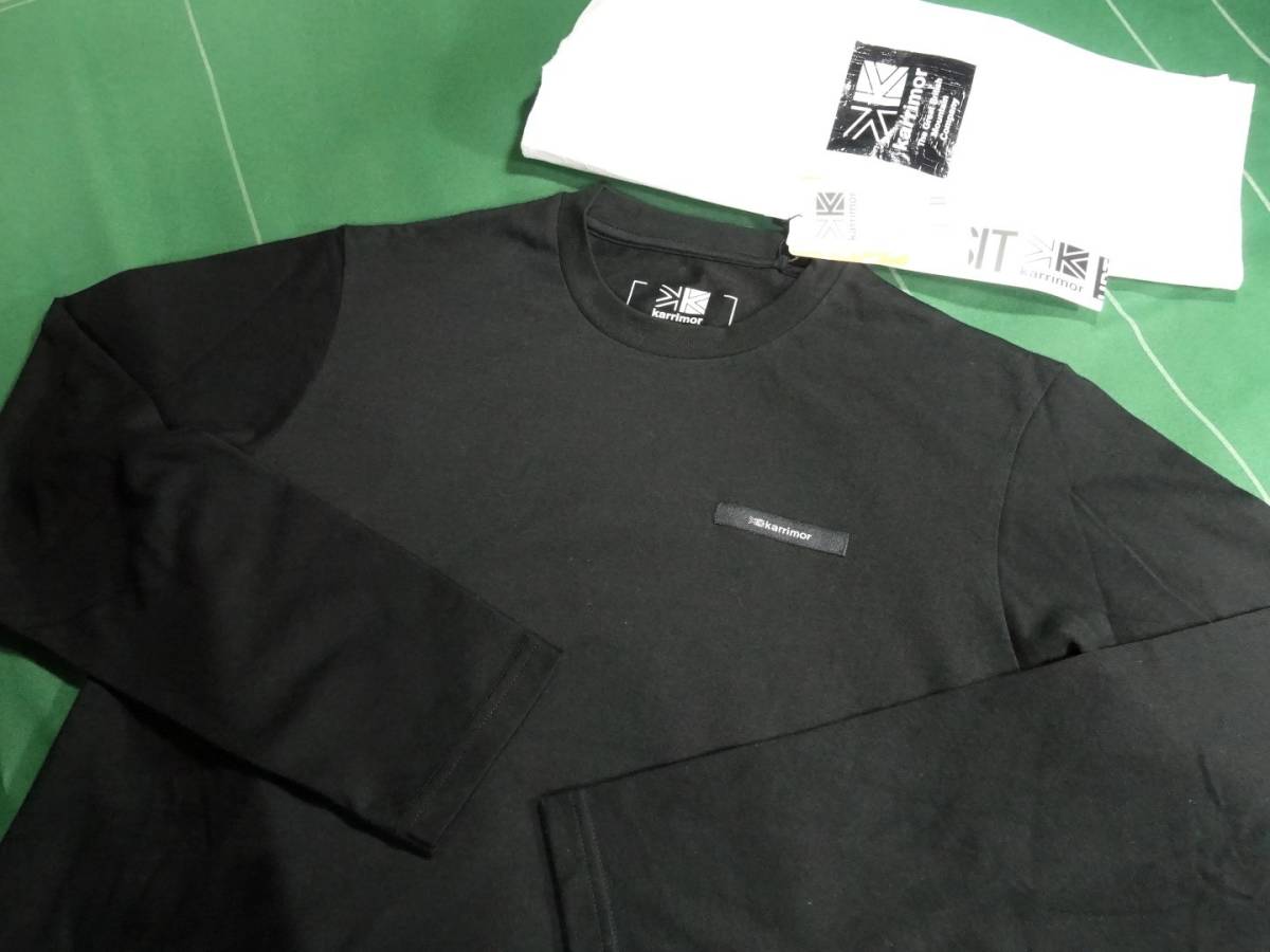 ▲カリマー x TRANSIT コラボ 抗菌・防臭 ロングTシャツ トラベラー LS T ブラック XS マーケットバッグ付 未使用・タグ付!!!▲拍卖
