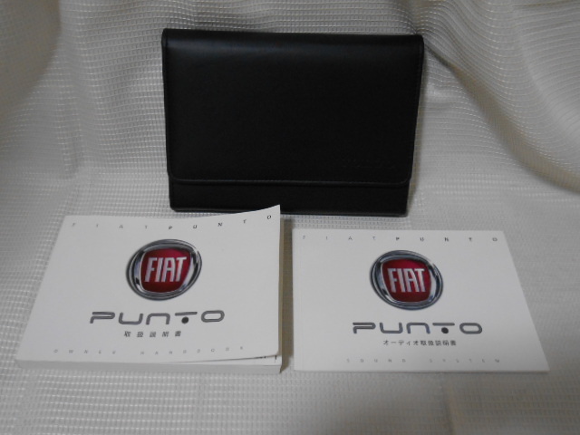☆送料無料/FIAT/PUNTO/フィアット/プント/2012年/取扱説明書/取説/一式☆A2209-1拍卖