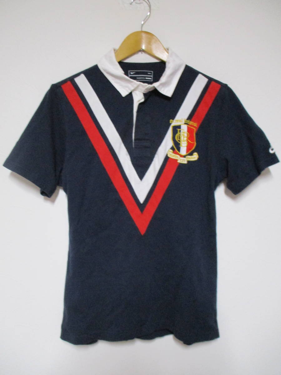 NIKE ナイキ×FCRB ブリストル 刺繍エンブレム ポロシャツ Sサイズ拍卖