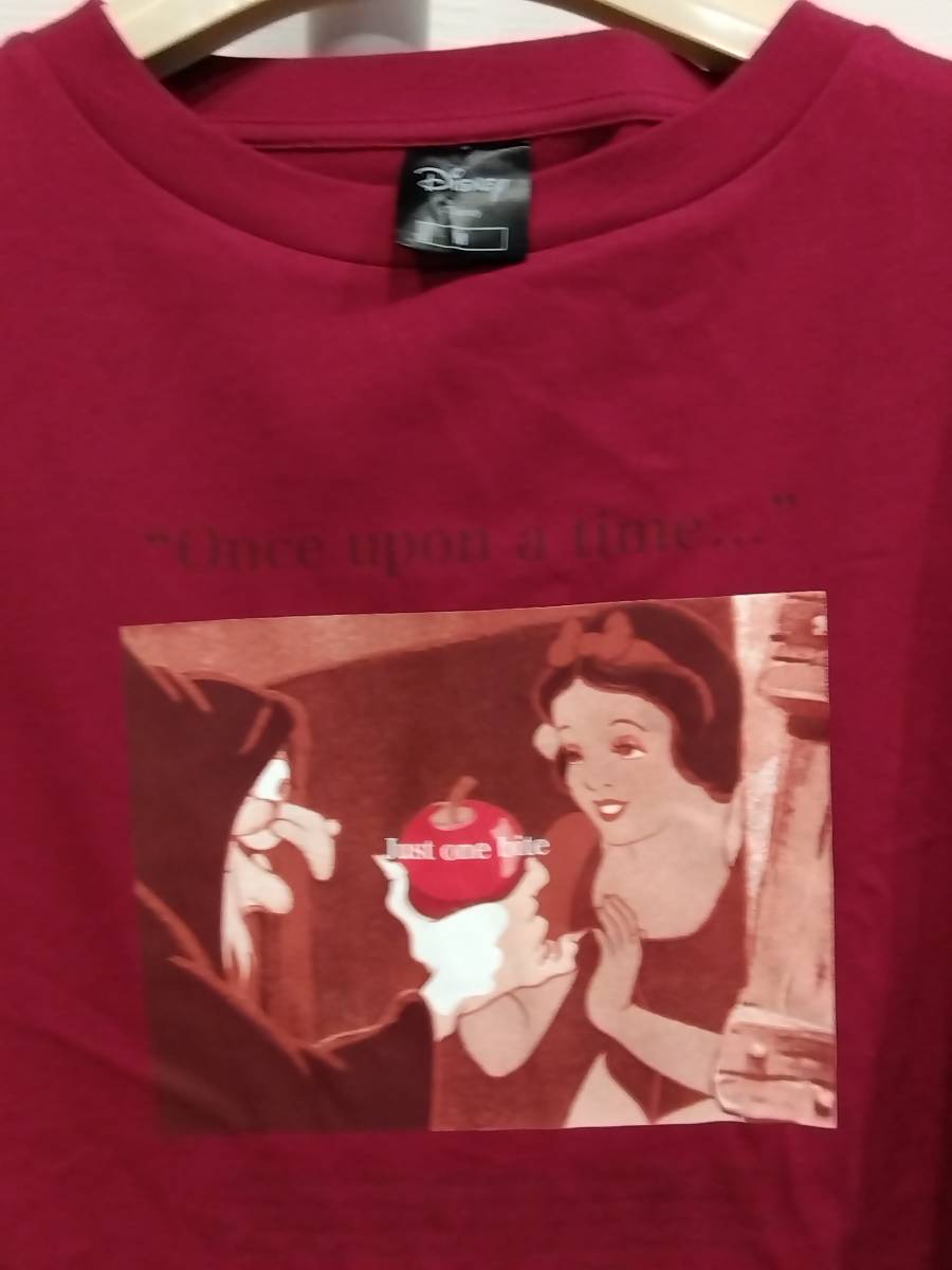 L ジーユー GU 新品 Disney 白雪姫 チュニックTシャツ ゆったりめ 大き目 ディズニー拍卖