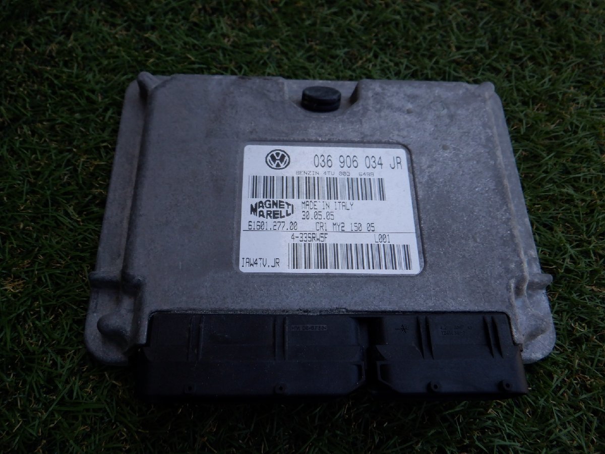ワーゲン純正 VW GH-9NBKY 9N ポロ POLO 1.4 2009年 エンジン コンピューター ECU 036906034JR m-22-9-421拍卖