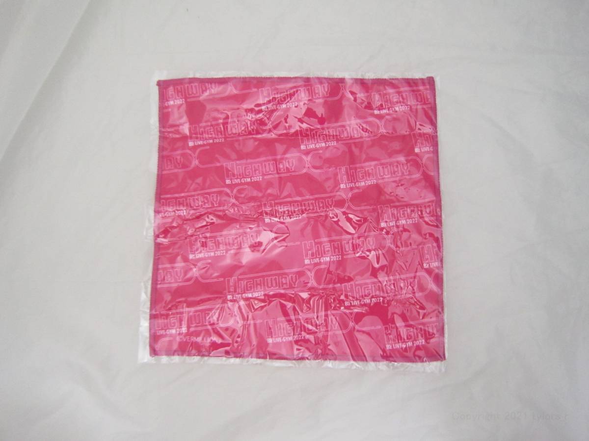 B’z LIVE-GYM 2022 Highway X 会場限定 ガチャガチャ ファイバータオル ピンク タオル [imk拍卖