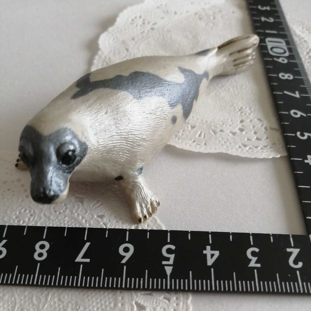 2r96 ミニチュア タテゴトアザラシ ワイルドサファリ ハープシール アザラシ 竪琴アザラシ 海の生き物拍卖