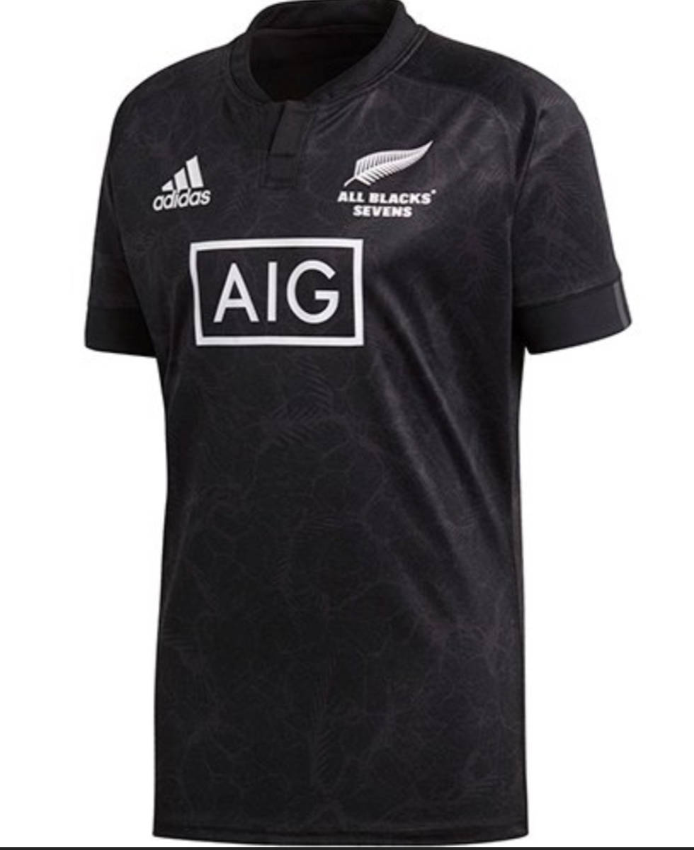 国内正規 アディダス オールブラックス 7s ホーム レプリカ ジャージ Adidas all blacks 7s home replica jersey拍卖