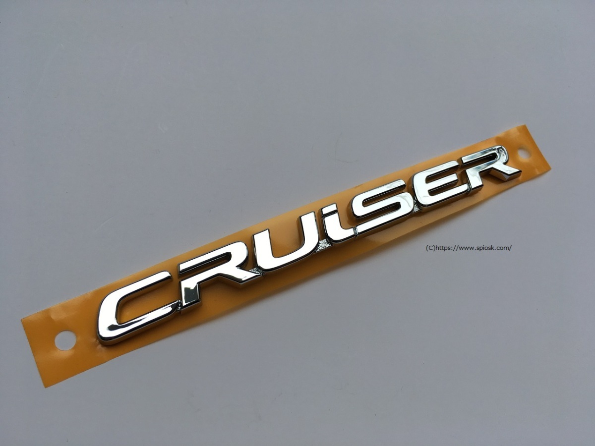 50系 トヨタ RAV4 オーストラリア仕様 豪州トヨタ純正パーツ 「 CRUISER 」 エンブレム拍卖