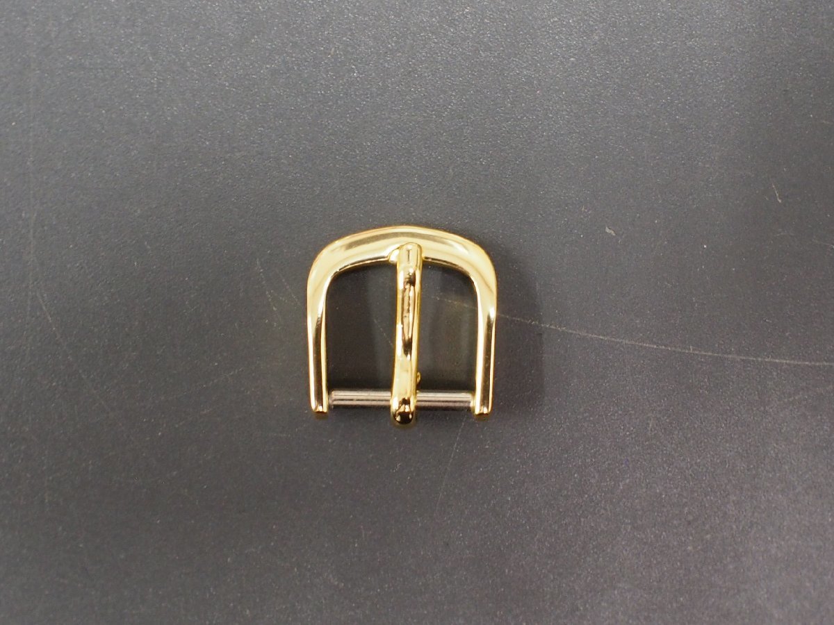 中古 セイコー シチズン カシオ 汎用 尾錠 美錠 ピンバックル 色: ゴールド 幅: 11mm 管理No.31647拍卖