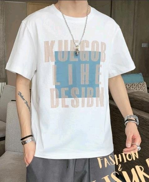 LHK1935★Tシャツ メンズ 半袖 長袖 プリント 綿 ゆったり おしゃれ おおきいサイズ拍卖