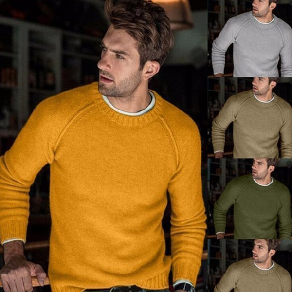 cjx1022★ニットセーター メンズ おしゃれ クルーネック ニット セーター カジュアル 紳士用 30代 40代 50代 冬服 秋冬 拍卖
