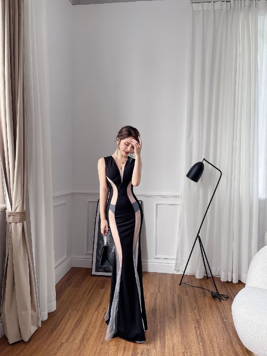 LYW1651★超セクシー 魅せる 美胸美脚 イトワンピース ボディコン ミニスカート デートドレスキャバ嬢 コスチューム 拍卖