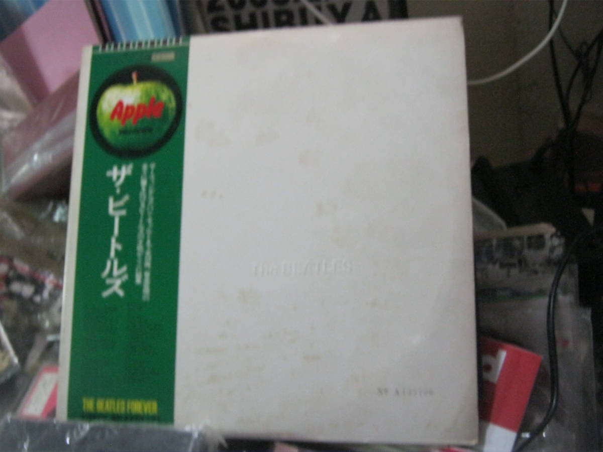 ビートルズ BEATLES / ザ・ビートルズ 帯付2LP ポートレイト2枚欠 ポールマッカートニー ジョンレノン ジョージハリスン リンゴスター拍卖