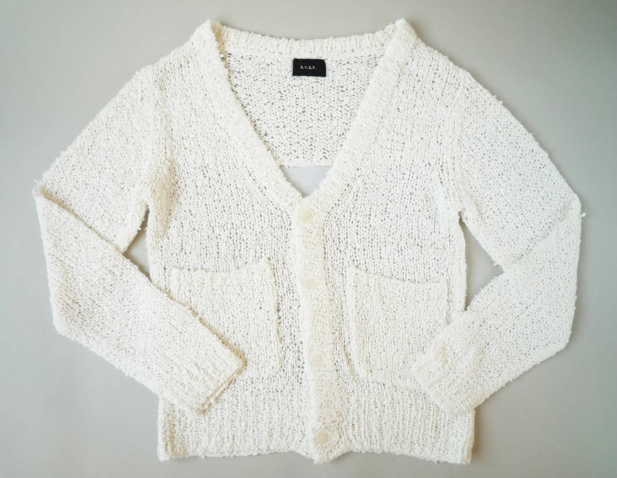 G.V.G.V カーディガン ホワイト #0 9915拍卖