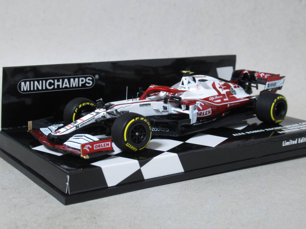 1/43 アルファロメオレーシングオーレン C41 A.ジョビナッツィ バーレーンGP 2021拍卖